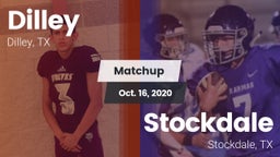 Matchup: Dilley vs. Stockdale  2020
