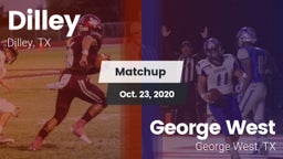 Matchup: Dilley vs. George West  2020