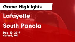 Lafayette  vs South Panola  Game Highlights - Dec. 10, 2019