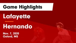 Lafayette  vs Hernando Game Highlights - Nov. 7, 2020