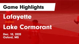 Lafayette  vs Lake Cormorant Game Highlights - Dec. 10, 2020