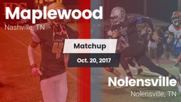 Matchup: Maplewood vs. Nolensville  2017