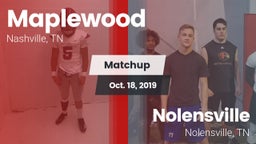 Matchup: Maplewood vs. Nolensville  2019