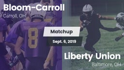 Matchup: Bloom-Carroll vs. Liberty Union  2019