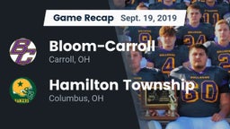 Recap: Bloom-Carroll  vs. Hamilton Township  2019