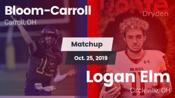 Matchup: Bloom-Carroll vs. Logan Elm  2019
