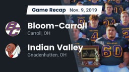 Recap: Bloom-Carroll  vs. Indian Valley  2019