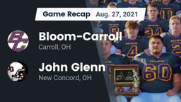 Recap: Bloom-Carroll  vs. John Glenn  2021