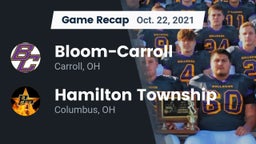 Recap: Bloom-Carroll  vs. Hamilton Township  2021