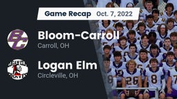 Recap: Bloom-Carroll  vs. Logan Elm  2022