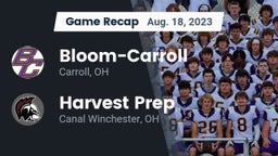 Recap: Bloom-Carroll  vs. Harvest Prep  2023