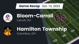 Recap: Bloom-Carroll  vs. Hamilton Township  2023