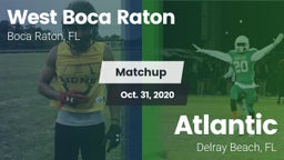 Matchup: West Boca Raton vs. Atlantic  2020