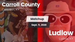 Matchup: Carroll County vs. Ludlow  2020
