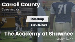 Matchup: Carroll County vs. The Academy at Shawnee 2020