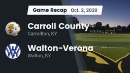 Recap: Carroll County  vs. Walton-Verona  2020