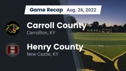 Recap: Carroll County  vs. Henry County  2022