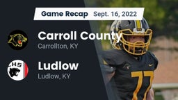 Recap: Carroll County  vs. Ludlow  2022