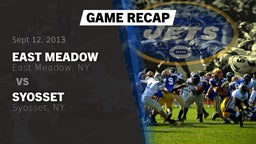 Recap: East Meadow  vs. Syosset  2013