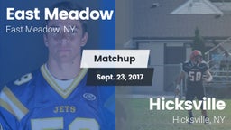 Matchup: East Meadow vs. Hicksville  2017