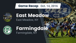 Recap: East Meadow  vs. Farmingdale  2016
