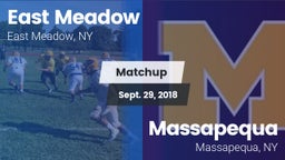 Matchup: East Meadow vs. Massapequa  2018