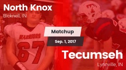 Matchup: North Knox vs. Tecumseh  2017