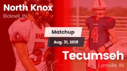 Matchup: North Knox vs. Tecumseh  2018