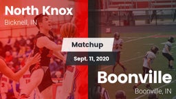 Matchup: North Knox vs. Boonville  2020