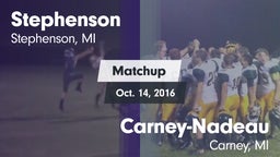 Matchup: Stephenson vs. Carney-Nadeau  2016