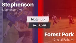 Matchup: Stephenson vs. Forest Park  2017