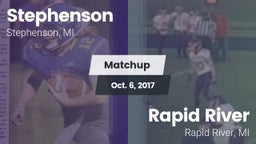 Matchup: Stephenson vs. Rapid River  2017