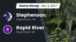 Recap: Stephenson  vs. Rapid River  2017