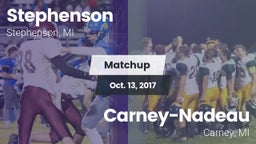 Matchup: Stephenson vs. Carney-Nadeau  2017