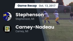 Recap: Stephenson  vs. Carney-Nadeau  2017