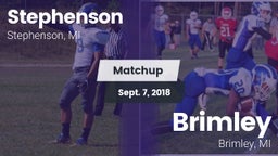 Matchup: Stephenson vs. Brimley  2018