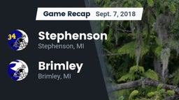 Recap: Stephenson  vs. Brimley  2018