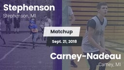 Matchup: Stephenson vs. Carney-Nadeau  2018