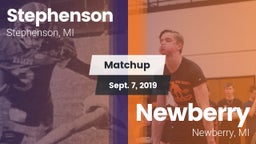 Matchup: Stephenson vs. Newberry  2019