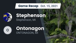 Recap: Stephenson  vs. Ontonagon 2021