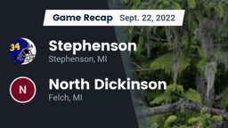 Recap: Stephenson  vs. North Dickinson  2022