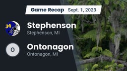 Recap: Stephenson  vs. Ontonagon  2023