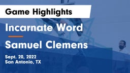Incarnate Word  vs Samuel Clemens  Game Highlights - Sept. 20, 2022