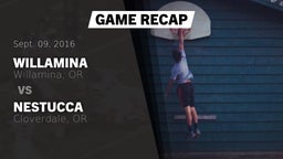 Recap: Willamina  vs. Nestucca  2016