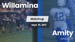 Matchup: Willamina vs. Amity  2017