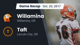 Recap: Willamina  vs. Taft  2017