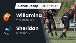 Recap: Willamina  vs. Sheridan  2017