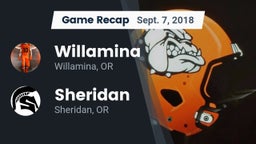 Recap: Willamina  vs. Sheridan  2018