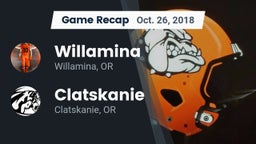 Recap: Willamina  vs. Clatskanie  2018