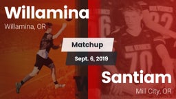 Matchup: Willamina vs. Santiam  2019